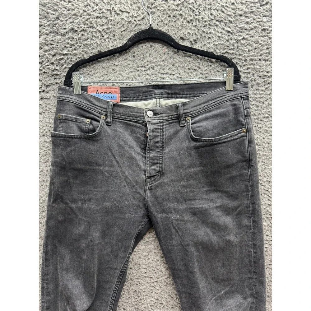 Acne Studios Bla Konst Floragatan 13 Stockholm Button Fly Jeans Men Size 34 x 29